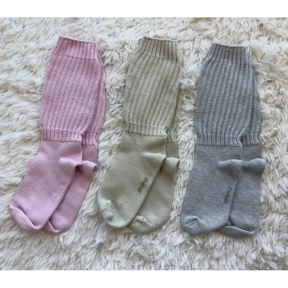 SKIMS | Slouch Socks (x3) | Small